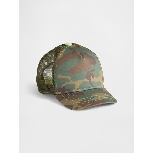 Kids Camo Trucker Hat