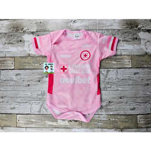 Cruz Azul Baby Jersey,color pink