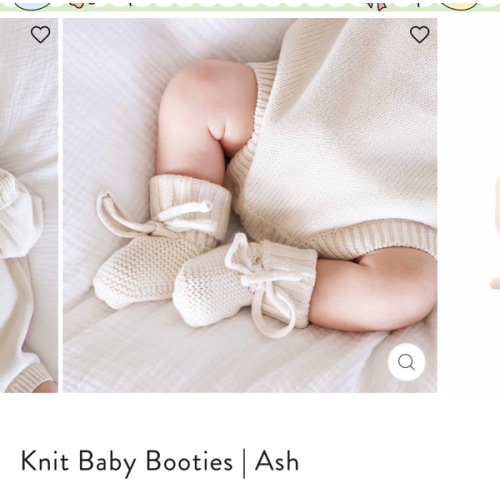 Knit Baby Booties | Sweet Neutrals – Caden Lane