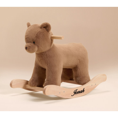 Teddy Bear Plush Nursery Rocker