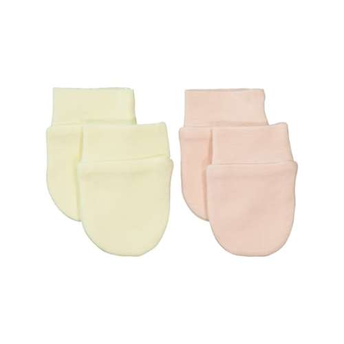 Light Pink Baby 2Pk Mittens | Best&Less™ Online