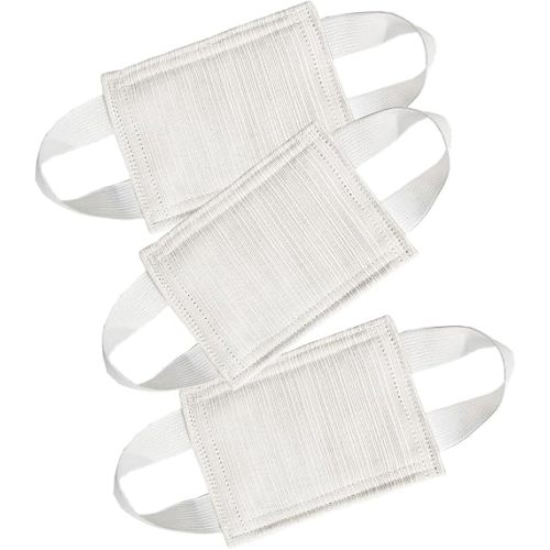 SLIFEOW Baby Proof Door Silencer & Cloth Latch Cover (3 Pack, Beige)
