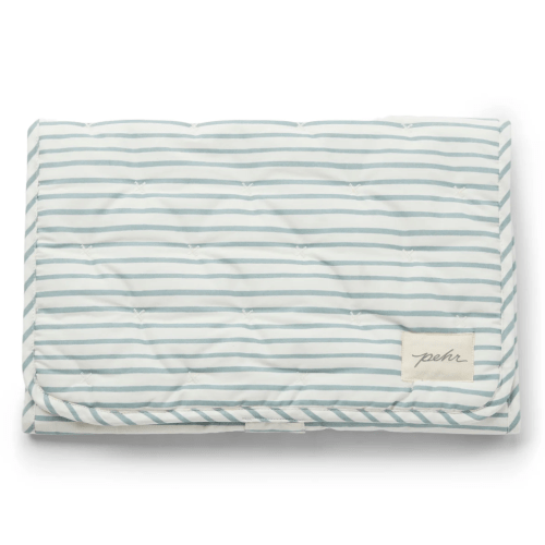 Striped On the Go Portable Changing Pad