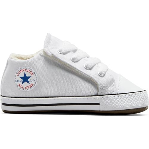 Amazon.com | Converse Baby Chuck Taylor All Star Cribster, White/Natural Ivory/White, 3 Infant | Sneakers