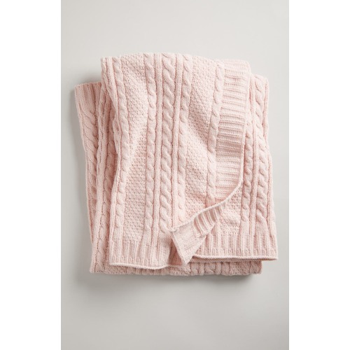 Cable Knit Baby Blanket