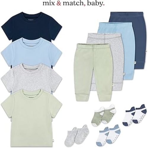 HUGGIES Baby Basic T-Shirt (4-Pack)