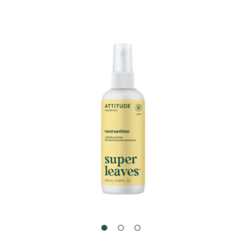 Hand Sanitizer - Super Leaves™ | ATTITUDE