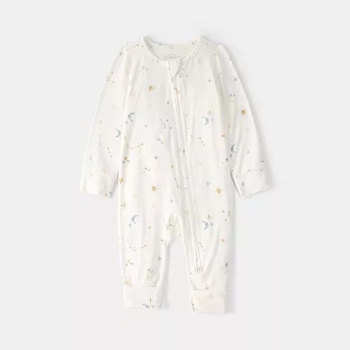 Carter's Purelysoft Baby Unisex Sleep and Play, 3 Months, Beige