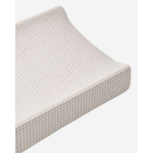 Changing Pad Cover Blue Gingham
