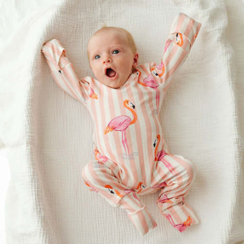 Pink Paradise Day to Night Romper Luxe Edition | Cotton Bamboo Blend