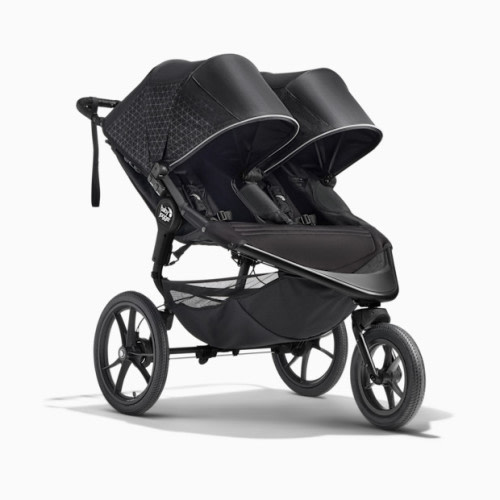 Summit X3 Double Jogging Stroller - Midnight Black