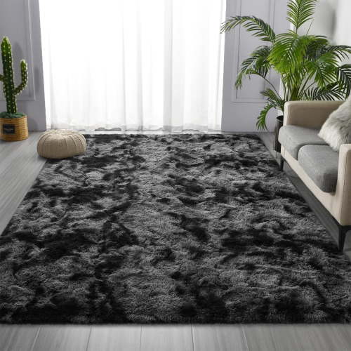 HioHa 8'x10' Area Rugs for Living Room Large Soft Carpets for Bedroom Office, Machine Washable Modern Dining Room Non-Slip Traditional Plush Rugs