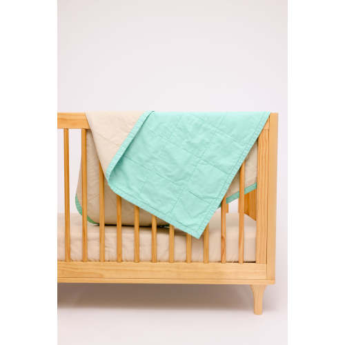 Hummingbird/Sparrow - Linen Quilted Blanket – WildBird