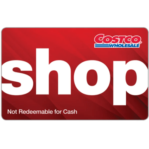 Costco Shop Card