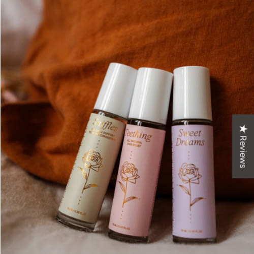 Mini Bundle (Teething, Sniffles, Sweet Dreams) – A Thousand Roses Store