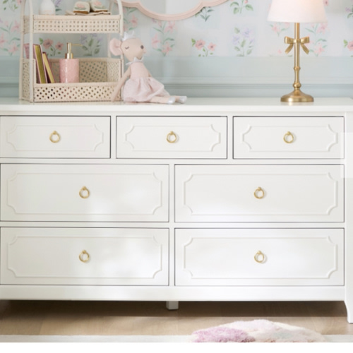 Ava Regency 7-Drawer Dresser & Topper Set (56w x 19d")