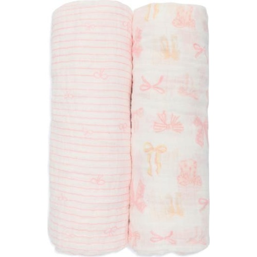 2-Pack Assorted Muslin Blankets