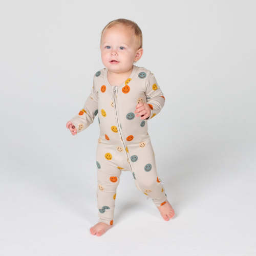 Smiley - Footie – Willow+Co