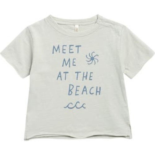 Meet Me at the Beach Cotton Graphic T-Shirt, 3-6M