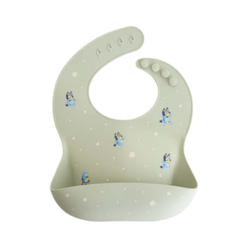 Mushie Silicone Baby Bib