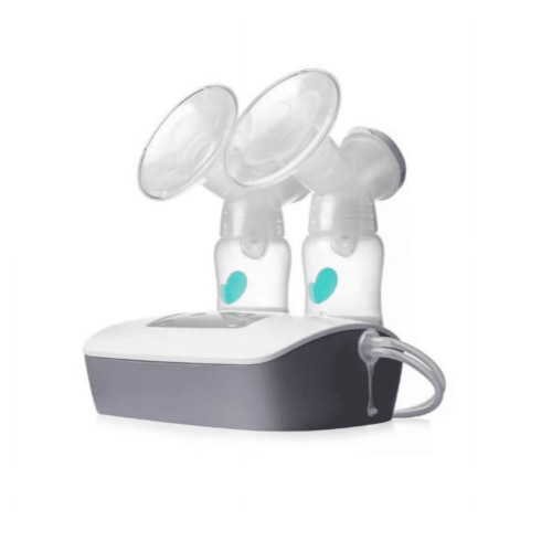 Evenflo Advanced Double Electric Breast Pump with Breastshields and Milk Storage Bottles, Lightweight HSA/FSA Eligible