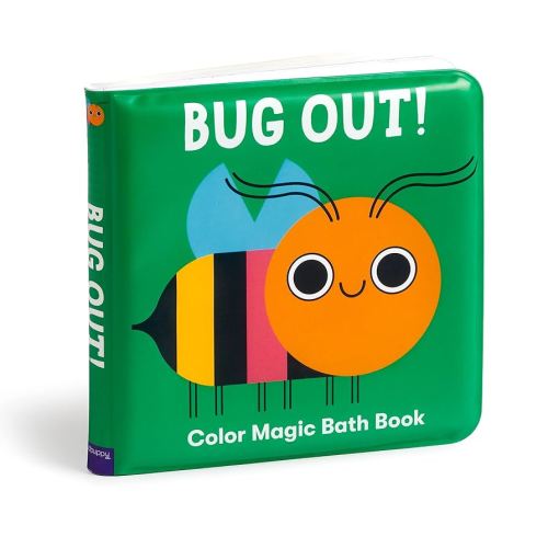 Bug Out! – Waterproof Color Changing Magic Bath Book for Babies and Toddlers