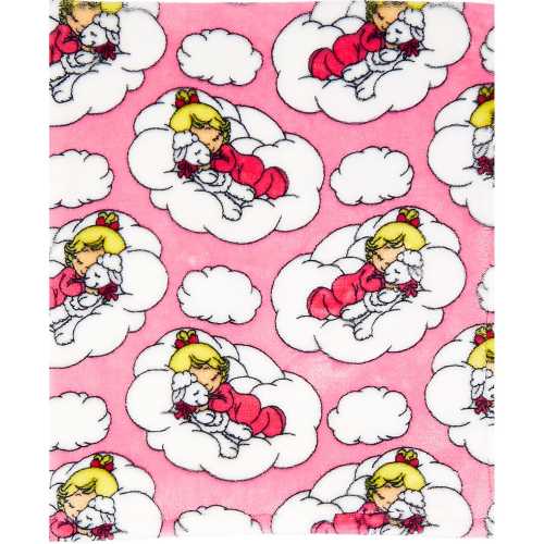 Precious Moments Coral Fleece Baby Blanket