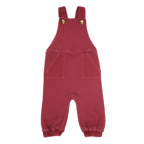 Appleberry | Organic French Terry Overall Romper – L'ovedbaby