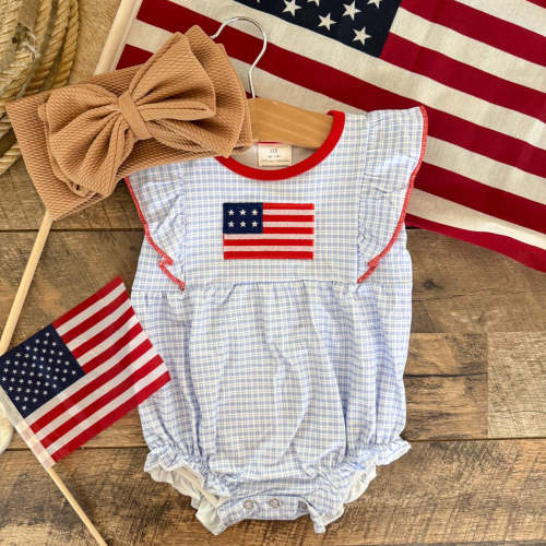 American Flag Darlin' Romper – theFRINGEDpineapple