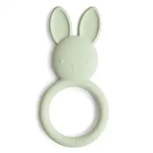 mushie Silicone Baby Teether Toy | Bunny