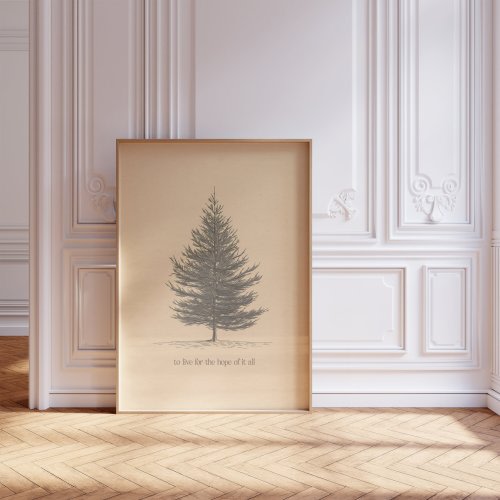 To Live For The Hope Of It All Digital Print | Music Wall Art | Aesthetic Prints | Taylor Art | Bedroom Decor | Minimal Print | August Print