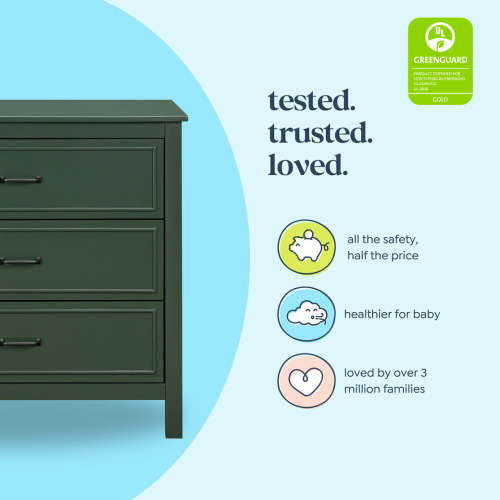 DaVinci Charlie 3-Drawer Dresser | Modern Nursery™