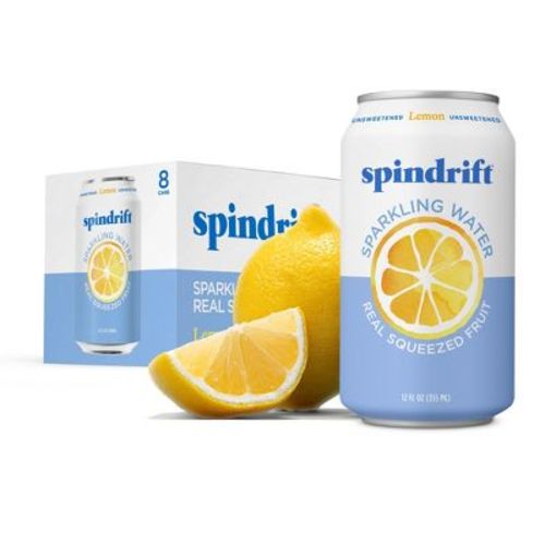 Spindrift Lemon Sparkling Water - 8pk/12 fl oz Cans