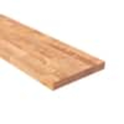 HARDWOOD REFLECTIONS Solid Wood Butcher Block Shelf 24 in. W X 12 in. D X 1.5 in. H in Unfinished Birch HD1512FJBIRRAW-24