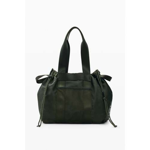 Large shopper bag green women’s accessories I Desigual.com