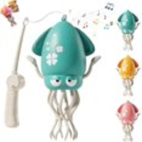 Electric Magic Dancing Octopus Toy, 2025 New Electric Auto-Avoid Crawling Octopus with LED & Music, Smart Interactive Auto-Wiggling Robotics for Indoor Play & Sensory Development