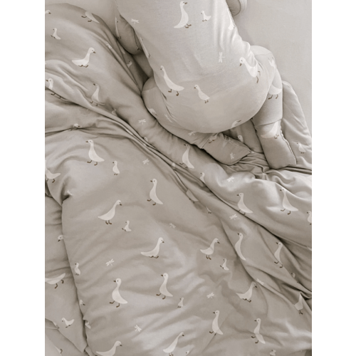 Gunamuna Bamboo Baby Cloud Blanket | Goose