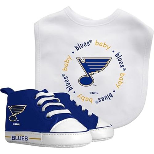 Baby Fanatic NHL 2-Piece Gift Set - Bib & Pre-Walkers