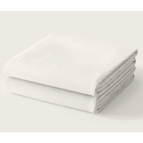 Solid Organic Crib Sheet Set
