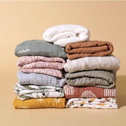 Babyletto Crib Sheet in GOTS Certified Organic Muslin Cotton