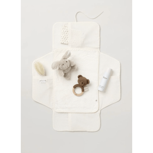 Malin Travel Baby Changing Mat | Ecru