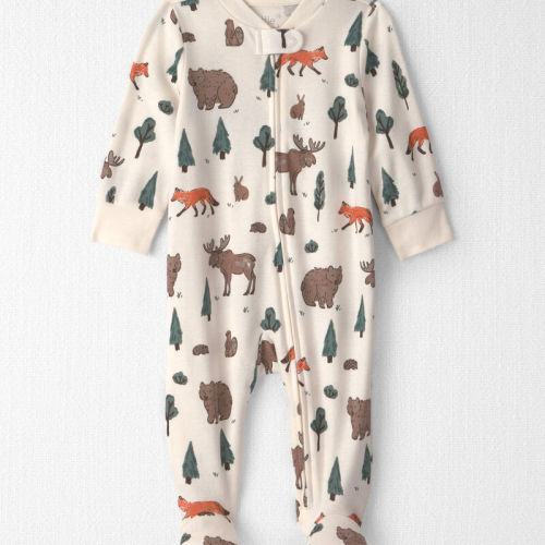 Baby Organic Cotton Sleeper in Woodland Creatures | Carter’s Oshkosh Canada