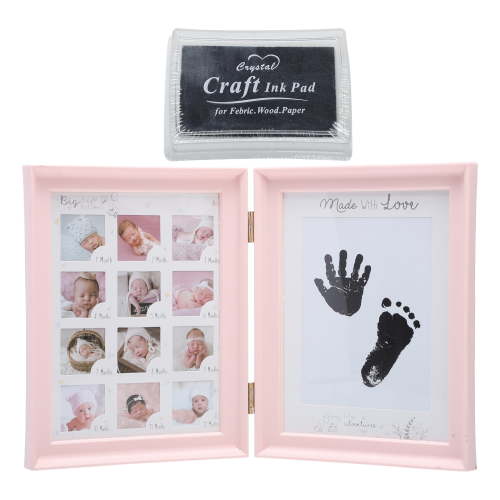 Hemoton Memory Keepsake Photo Frame for Nursery Room Decor, 1 Piece Growth Picture Display