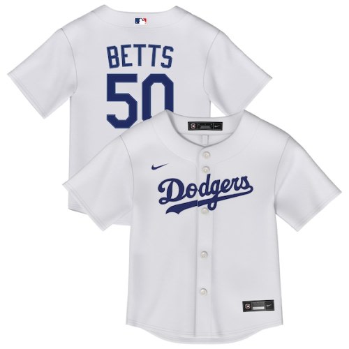 Mookie Betts Los Angeles Dodgers Nike Infant Home Replica Jersey - White