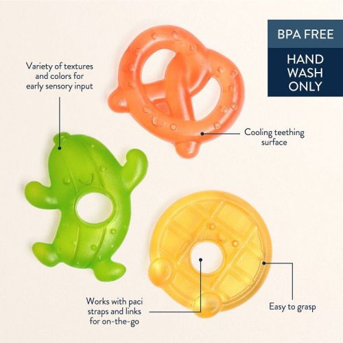 Itzy Ritzy Cutie Coolers 3pk Teether Set