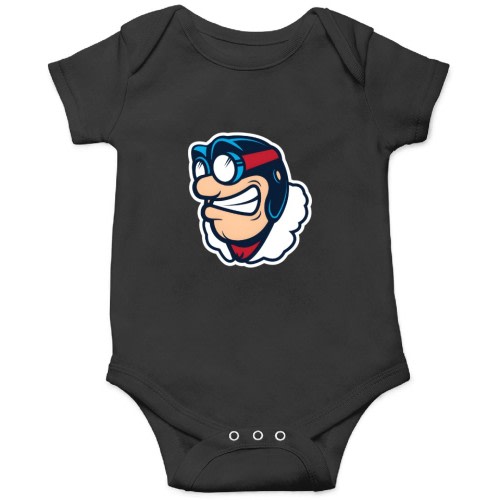 Dayton Rudy Flyer Icon Logo Navy Onesies Kids's Short Sleeve Onesie 12M Black sold by Egiziojolis | SKU 1620960782 | Printerval