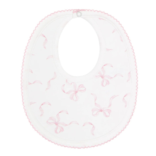 Charming Bows Print Bib