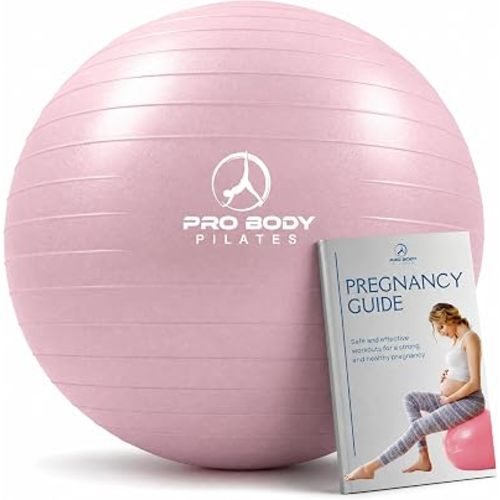 ProBody Pilates Pregnancy Ball with Guide - Birthing Ball