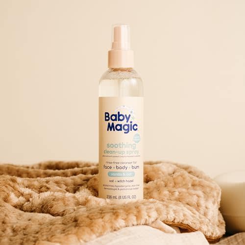 Baby Magic Soothing Clean-Up Spray, Vanilla & Oat Scent, 8 Fl Oz