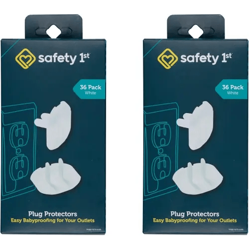 Safety 1st Electrical Outlet Baby Proof Covers, Secure Outlet Plugs, Baby Proofing, 72 Pack